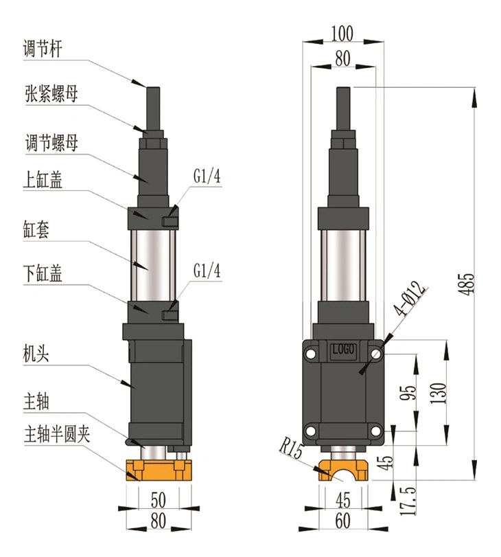 QG50-50D Pneumatic Cylinder Of Spot Welding Machine